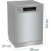 Свободностояща съдомиялна Gorenje GS643C90X - 60 см
