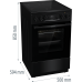 Електрическа печка Gorenje GEC5C40BG